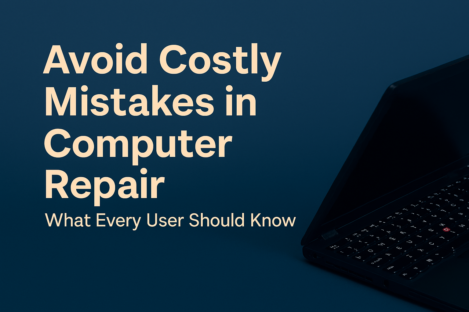 You are currently viewing Avoid Costly Mistakes in Computer Repair: What Every User Should Know